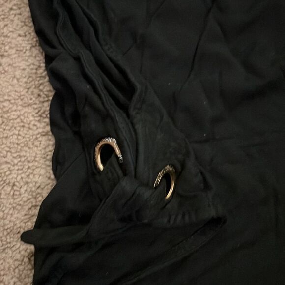 Carmen Marc Valvo black blouse L - Picture 5 of 6